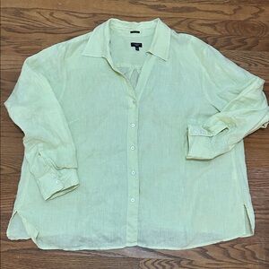 Talbots Irish Linen Top